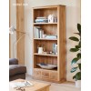 Mobel Oak Large 3 Drawer Bookcase