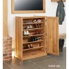 Mobel Oak Large Shoe Cupboard