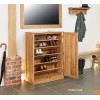 Mobel Oak Large Shoe Cupboard