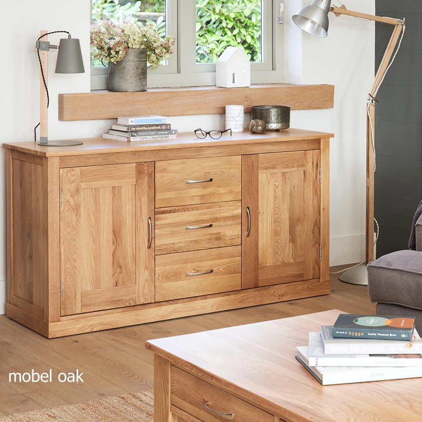 Mobel Oak Large Sideboard