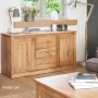Mobel Oak Large Sideboard