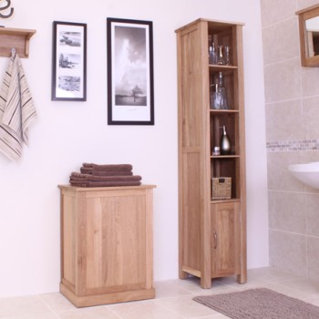 Mobel Oak Laundry Bin