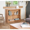 Mobel Oak Low Bookcase