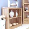 Mobel Oak Low Bookcase