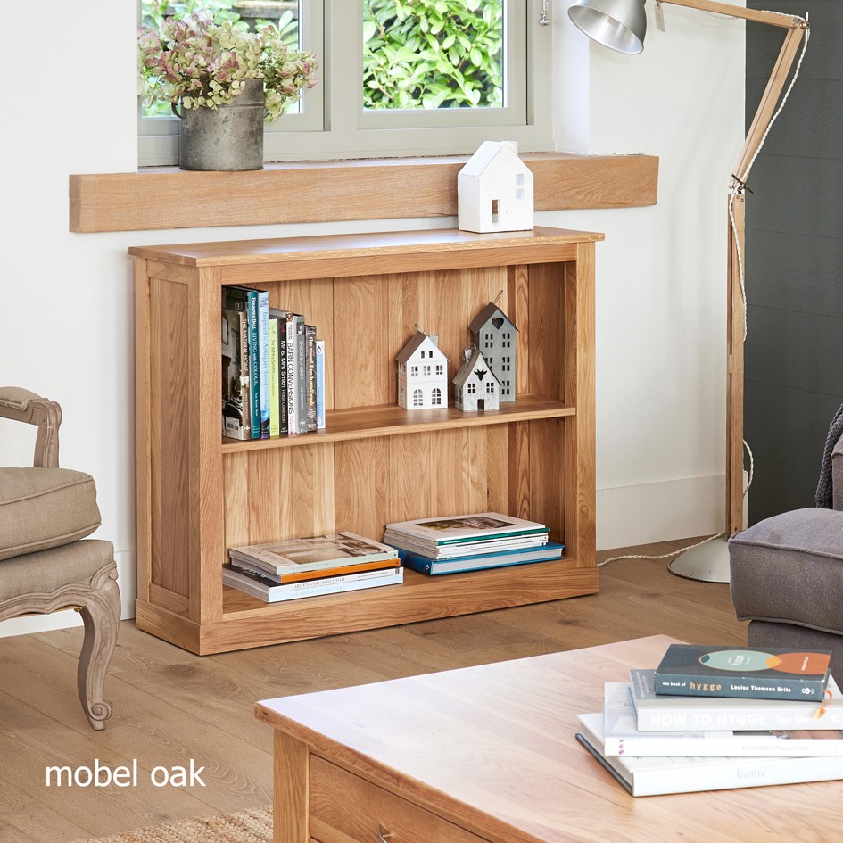 Mobel Oak Low Bookcase Mobel Oak Low Bookcase