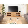 Mobel Oak Mounted Widescreen Television Cabinet Mobel Oak Mounted Widescreen Television Cabinet