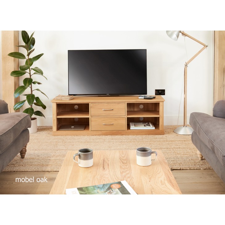 Mobel Oak Mounted Widescreen Television Cabinet Mobel Oak Mounted Widescreen Television Cabinet