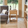 Mobel Oak One Drawer Lamp Table Mobel Oak One Drawer Lamp Table