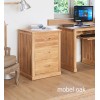 Mobel Oak Printer Cupboard