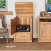 Mobel Oak Printer Cupboard