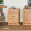 Mobel Oak Printer Cupboard
