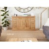 Mobel Oak Six Drawer Sideboard
