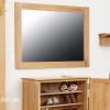 Mobel Oak Wall Mirror Medium