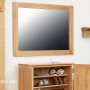 Mobel Oak Wall Mirror Medium