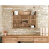 Mobel Oak Reversible Wall Rack