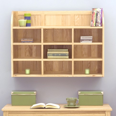 Mobel Oak Reversible Wall Rack