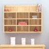 Mobel Oak Reversible Wall Rack