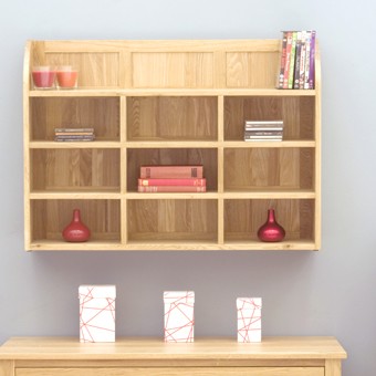 Mobel Oak Reversible Wall Rack