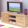 Mobel Oak Widescreen Television Cabinet
