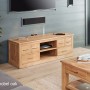 Mobel Oak Widescreen Television Cabinet