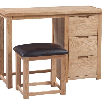 Moderna Oak Dressing Table and Stool