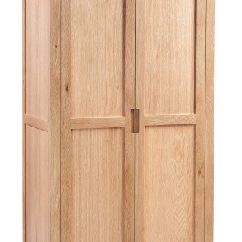 Moderna Oak Ladies Double Wardrobe