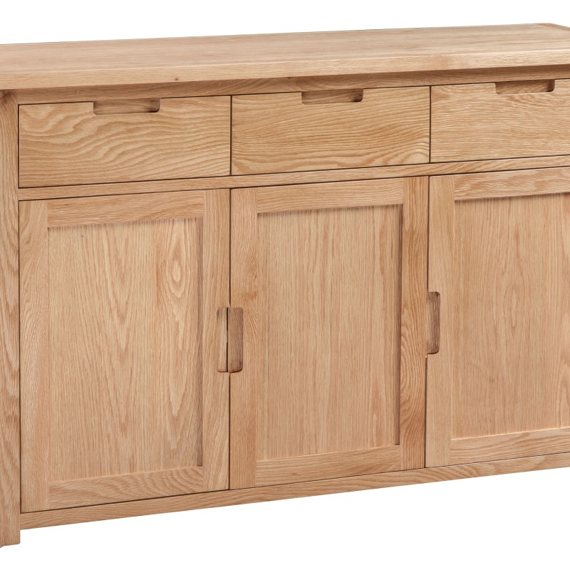 Moderna Oak Large Sideboard