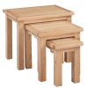 Moderna Oak Nest of Tables
