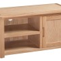 Moderna Oak 1 Door TV Cabinet