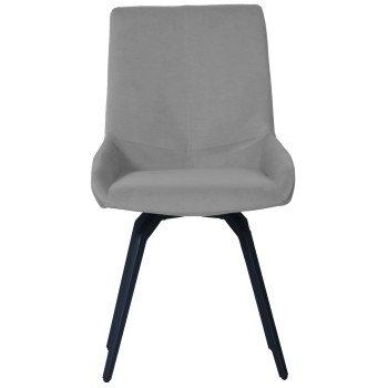 Nevada Medway Swivel Chair - Light Grey