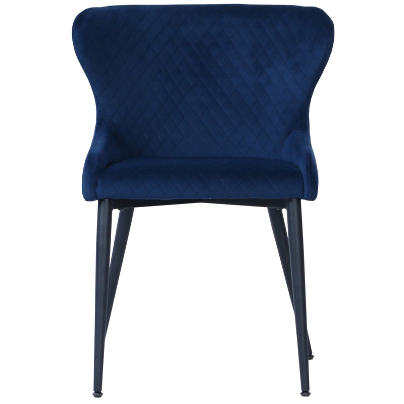Nevada Orbit Chair - Navy Velvet