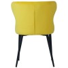 Nevada Orbit Chair - Yellow Velvet