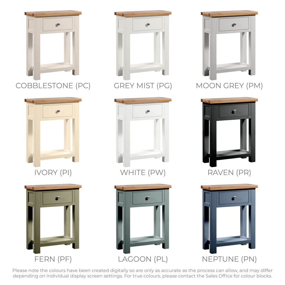 Dorset Painted 1 Drawer Console Table Dorset Painted 1 Drawer Console Table