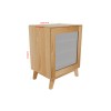 Nordic Oak HIFI Unit 