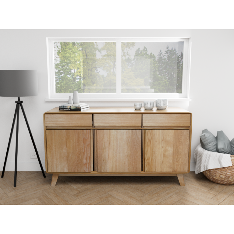 Nordic Oak Large Sideboard