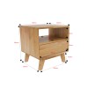 Nordic Oak Lamp Table