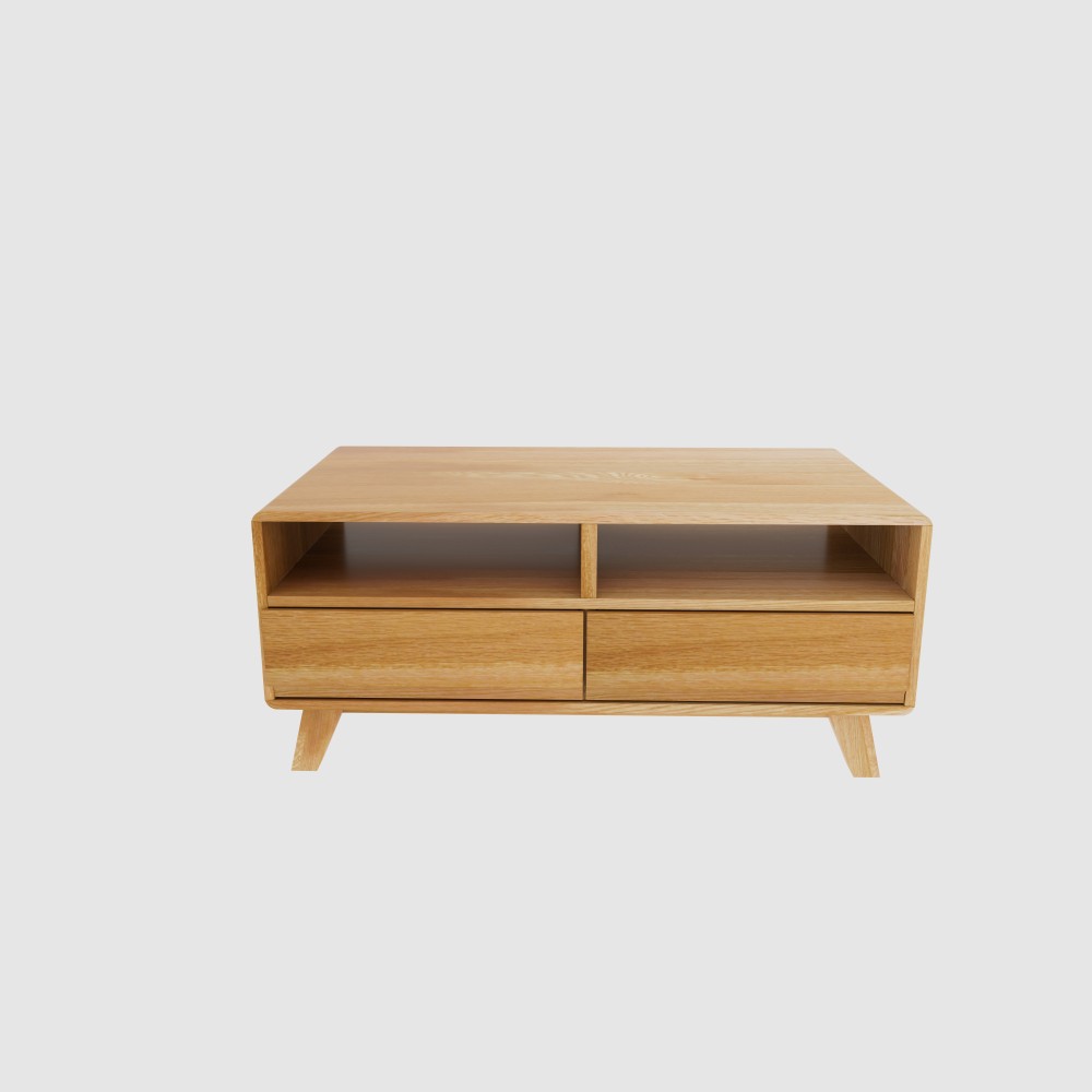 Nordic Oak Medium TV Unit