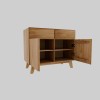 Nordic Oak Small Sideboard