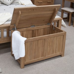 Oak Storage Boxes 