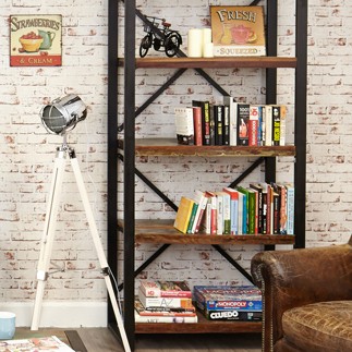 Urban Chic Large Open Bookcase