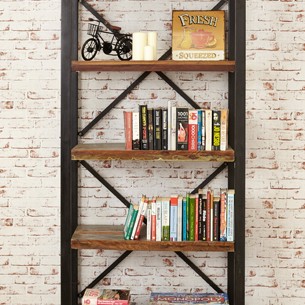 Urban Chic Large Open Bookcase