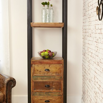 Urban Chic Alcove Bookcase (with drawers)