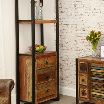 Urban Chic Alcove Bookcase (with drawers)