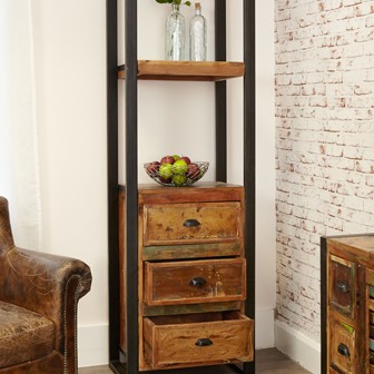 Urban Chic Alcove Bookcase (with drawers)