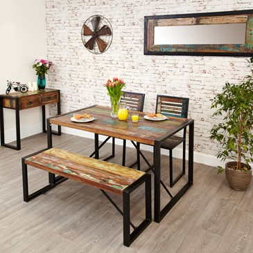 Urban Chic Small Dining Bench