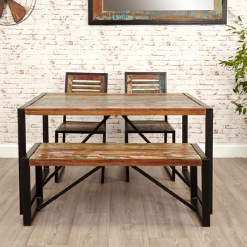 Urban Chic Small Dining Bench