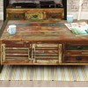 Urban Chic 2 Door 2 Drawers Large Coffee Table