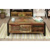 Urban Chic 2 Door 2 Drawers Large Coffee Table