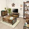 Urban Chic 2 Door 2 Drawers Large Coffee Table