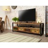 Urban Chic Open Widescreen Television Cabinet Urban Chic Open Widescreen Television Cabinet